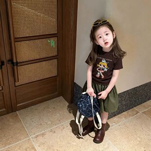 十岁女孩裙子衣服六岁洋气套装9岁2026新款8时尚时髦女式大童夏装