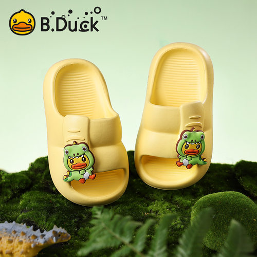 BDuck小黄鸭儿童男童拖鞋