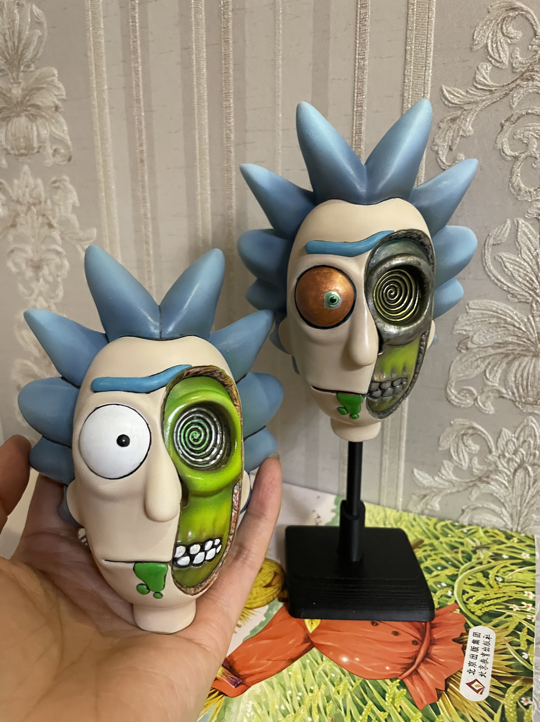 瑞克手办GK摆件礼品定制涂装成品16cm