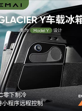 特斯拉后备箱侧边冰箱三代冰川