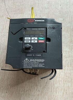 众辰变频器 H2200A0D75K 拆机 220V