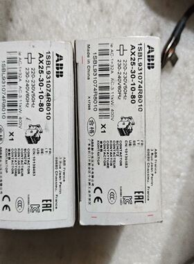 ABB交流接触器AX25-30-10-80，2台