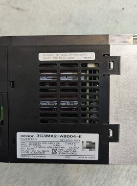 拆机变频器3G3MX2-AB004-E，200V单