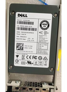 支持 DELL MDKW-400G-5C20 SXKLTK SAS 400GB SSD 硬盘价
