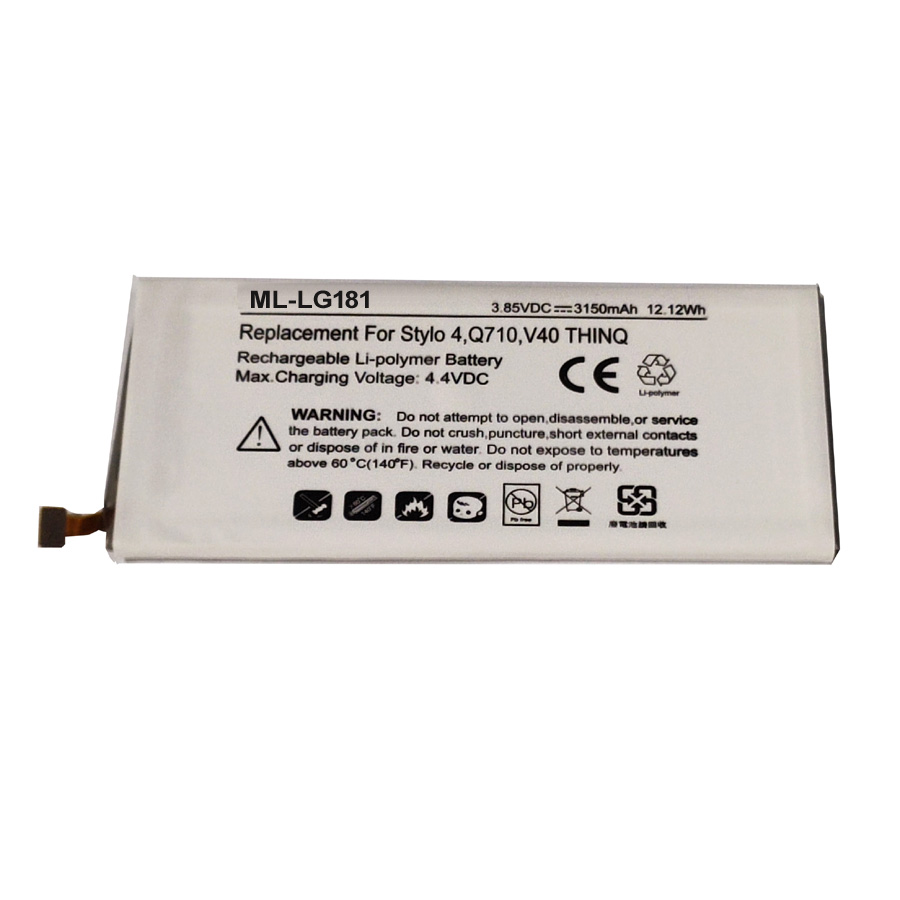 适用LG Stylo 4, Q710,V40 THINQ手机电池BL-T37