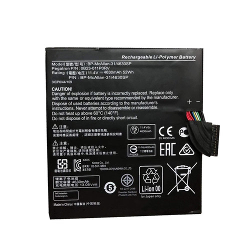 适用Getac BP-MCALLAN-31/4630SP笔记本电脑电池0B23-011P0RV