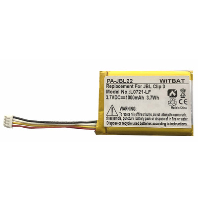 适用JBL Clip 3蓝牙音箱电池L0721-LF