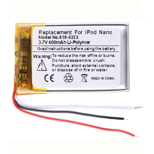 适用 iPod Nano一代 MP3电池616-0223