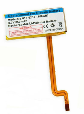 适用iPod Video 160GB MP3电池616-0232