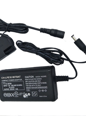 适用佳能EOS 750D 760D T6i 800D单反相机电源适配器ACK-E18