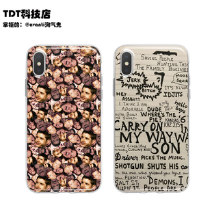 supernatural 温家兄弟邪恶力量适用16pro max苹果15iphone13Max保护14pro手机壳荣耀防摔vivo全包詹森阿克斯