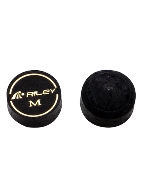 RILEY台球杆皮头多层 九球杆小头斯诺克球杆杆头桌球杆枪头配件