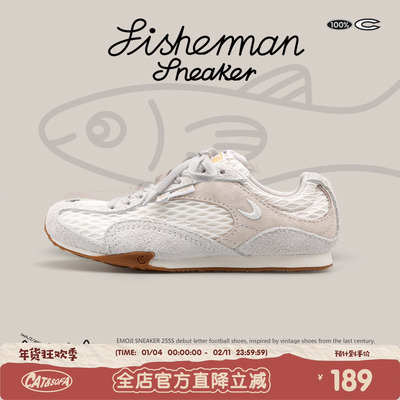 【渔网系列】猫与沙发/渔网鞋粗网复古透气薄底鞋百搭休闲运动鞋