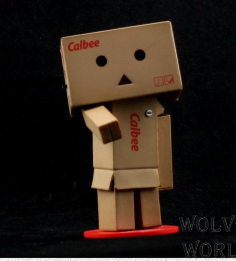 潮玩模型 海洋堂 山口式 纸箱人 纸盒 阿楞 可动迷你mini