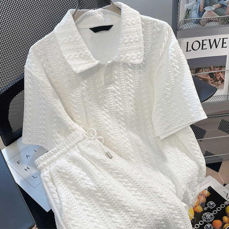 网红2025夏季新款炸街套装设计感成套搭配女装减龄休闲运动两件套