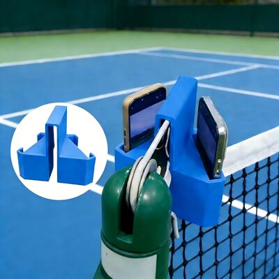 Tennis Net Camera Stand网球匹克球羽毛球网摄像机支架工具涨球