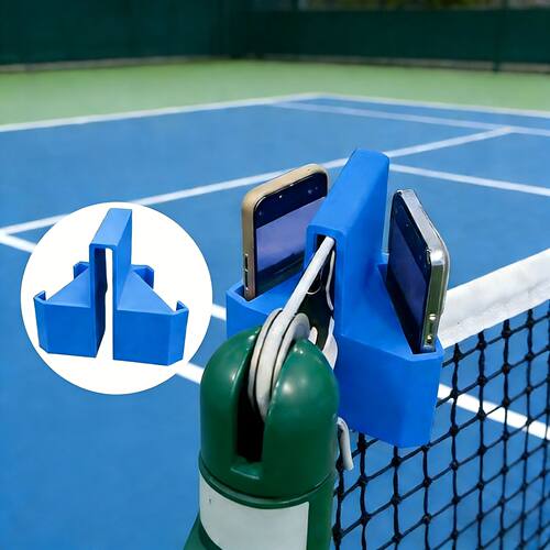 Tennis Net Camera Stand网球匹克球羽毛球网摄像机支架工具涨球