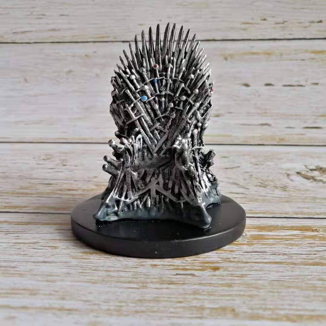 Game of Thrones权利的游戏王座 迷你4寸版 周边摆件手机支架笔座