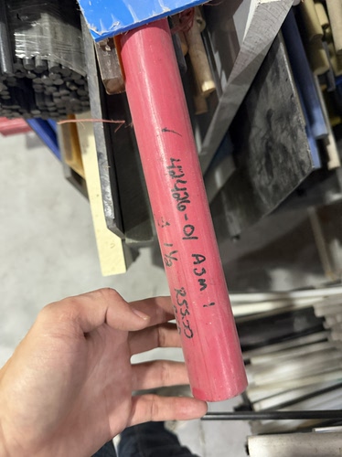 德国劳士领SustaPEEK MG red RD RAL 3003 红色PEEK板，棒型材