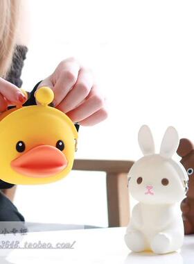 迪士尼正品现货可爱tsum tsum系列卡通人物零钱包 收纳包耳机收纳