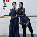 演出服女现代成人民族风大摆裙高级定制艺考服装 新款 蒙古舞蹈服装
