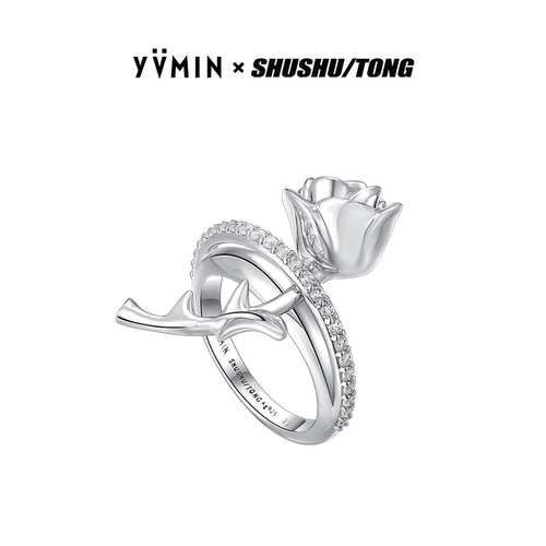 YVMIN尤目单排宝石插花玫瑰