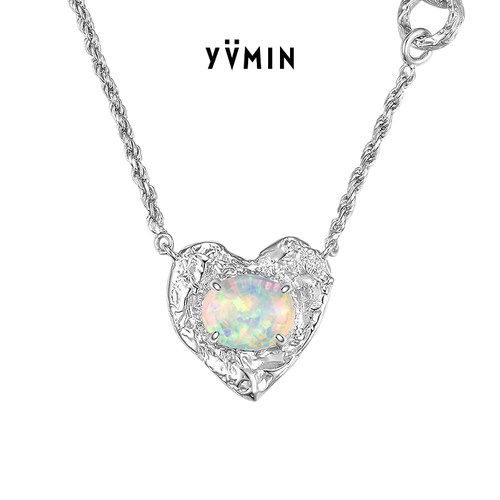 YVMIN欧泊石女高级感锁骨链