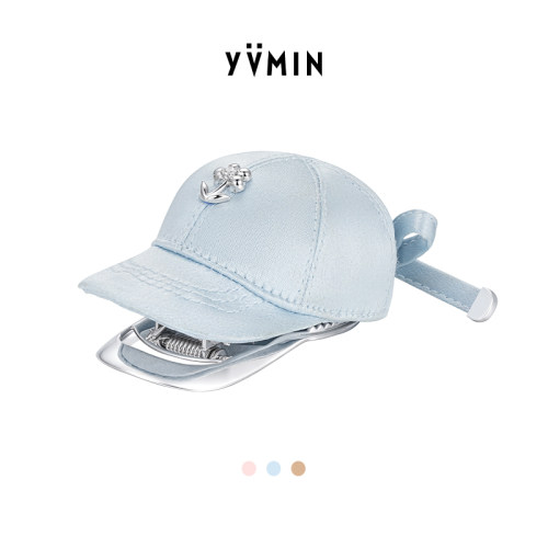 YVMIN尤目 布料帽子鸭嘴夹发夹发卡女设计师新品生日礼物