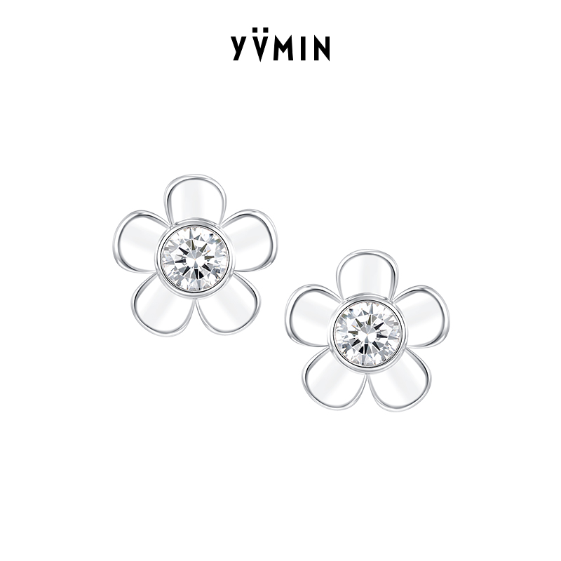 YVMIN尤目旋转花耳钉新品