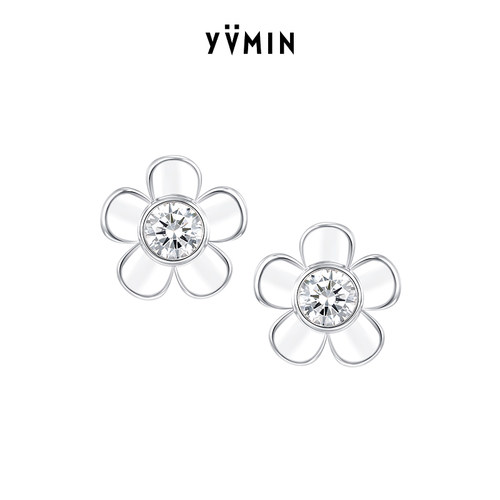 YVMIN尤目旋转花耳钉新品