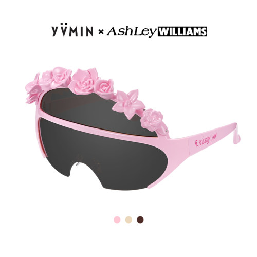 YVMIN尤目 x AshleyWilliams 花环装饰眼镜饰品设计感礼物新品