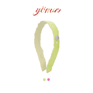 YVMIN尤目 生日礼物 苹果皮发箍设计师款