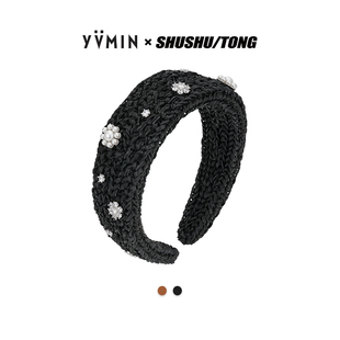 YVMIN尤目x 橡皮筋手工编织钻花发箍新年生日礼物 SHUSHUTONG