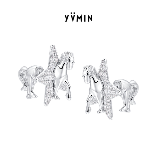YVMIN尤目密镶星星分体小马耳钉