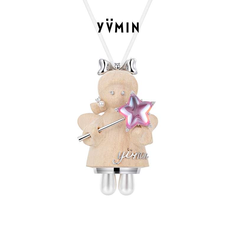 YVMIN尤目仙子铃铛吊坠项链