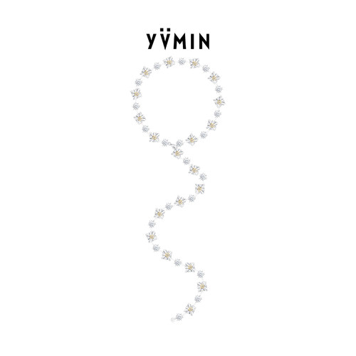 YVMIN尤目 花蕊间珠大方花长链锁骨链项链腰链生日礼物