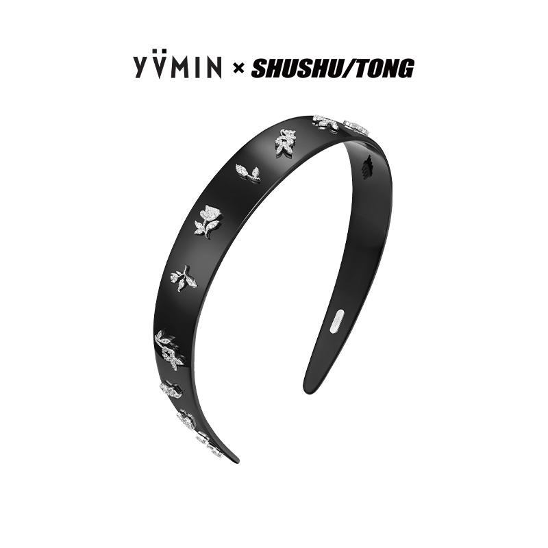 YVMIN尤目锆石碎花发箍新品