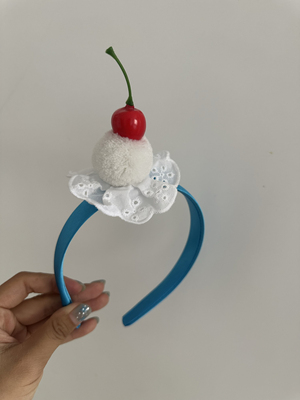 你要吃一个樱桃小蛋糕吗？原创甜美公主头饰装饰发饰发箍