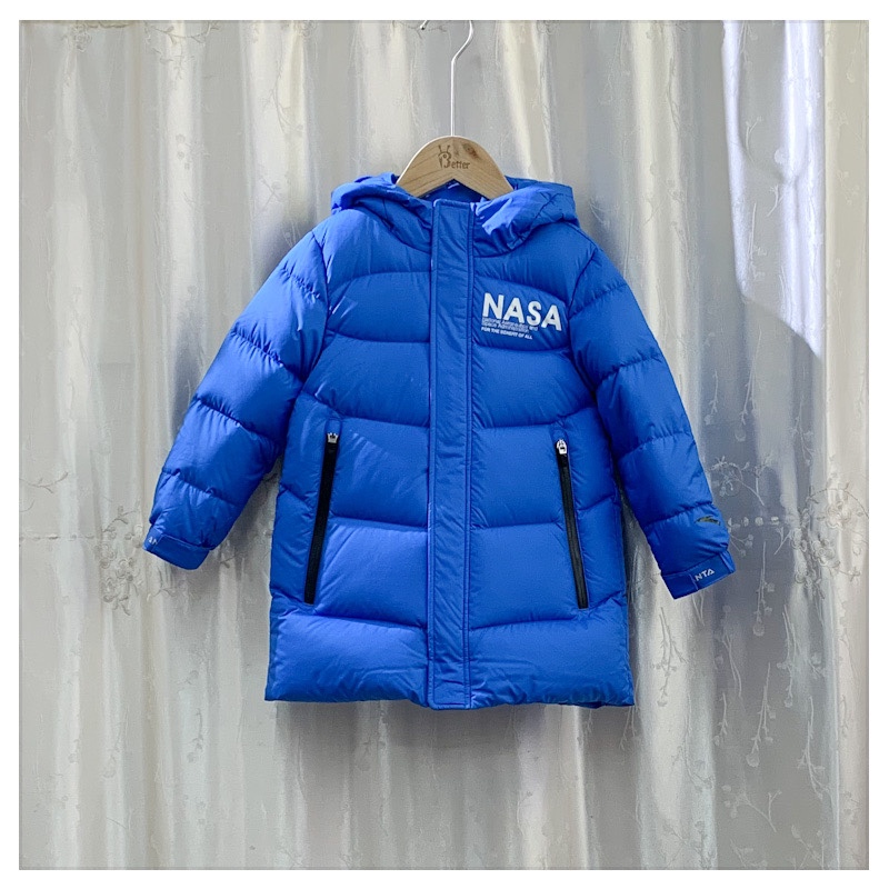 改行清仓 断码品牌童装49989冬季上衣儿童男童中长款羽绒服120