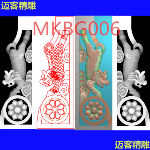 麒麟边鼓精雕图墓碑麒麟浮雕灰度图带线墓碑麒麟寸鼓线雕矢量图