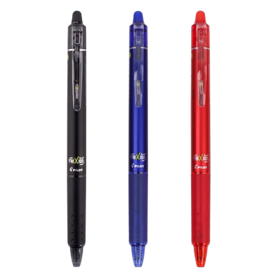 日本百乐按动热可擦中性笔学生用