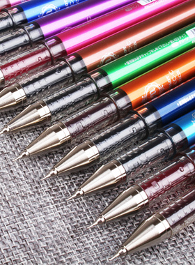 日本pilot百乐中性笔 LHM-15C4小学生用Maica美貌中性笔彩色水笔0.4mm签字笔