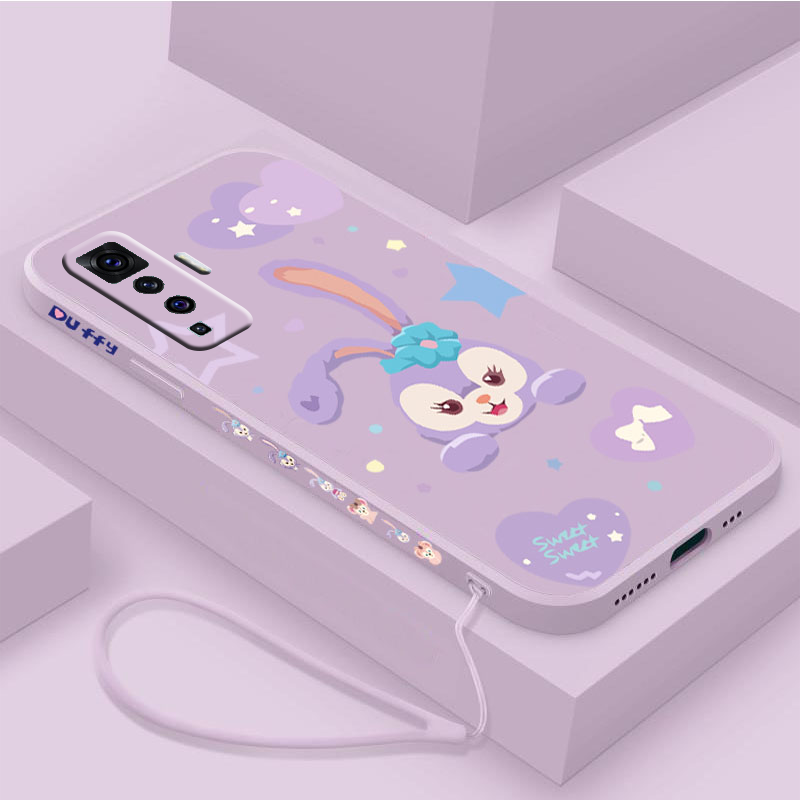 可爱头像星黛露vivox50手机壳女款液态硅胶软壳送挂绳x50pro全包镜头卡通防摔保护套x50pro+磨砂y7s网红创意,3C数码配件,手机保护套/壳,淘宝优惠券,粉丝福利购,淘宝优惠卷