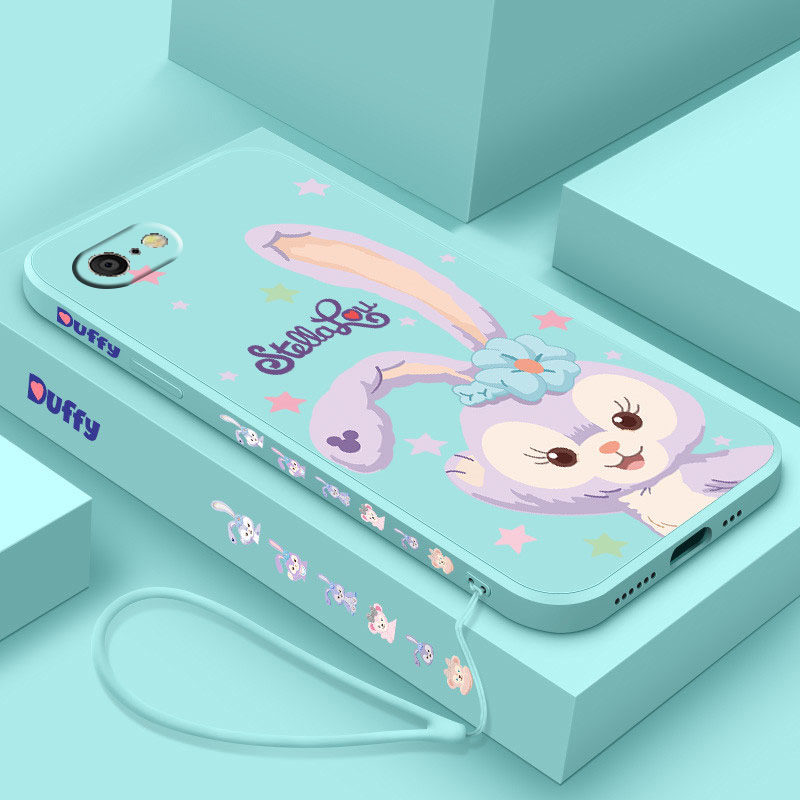 送挂绳苹果6s手机壳液态硅胶全包iPhone6plus防摔6splus可爱星黛露女苹果7/8软壳7plus简约磨砂8plus网红se2,3C数码配件,手机保护套/壳,淘宝优惠券,粉丝福利购,淘宝优惠卷