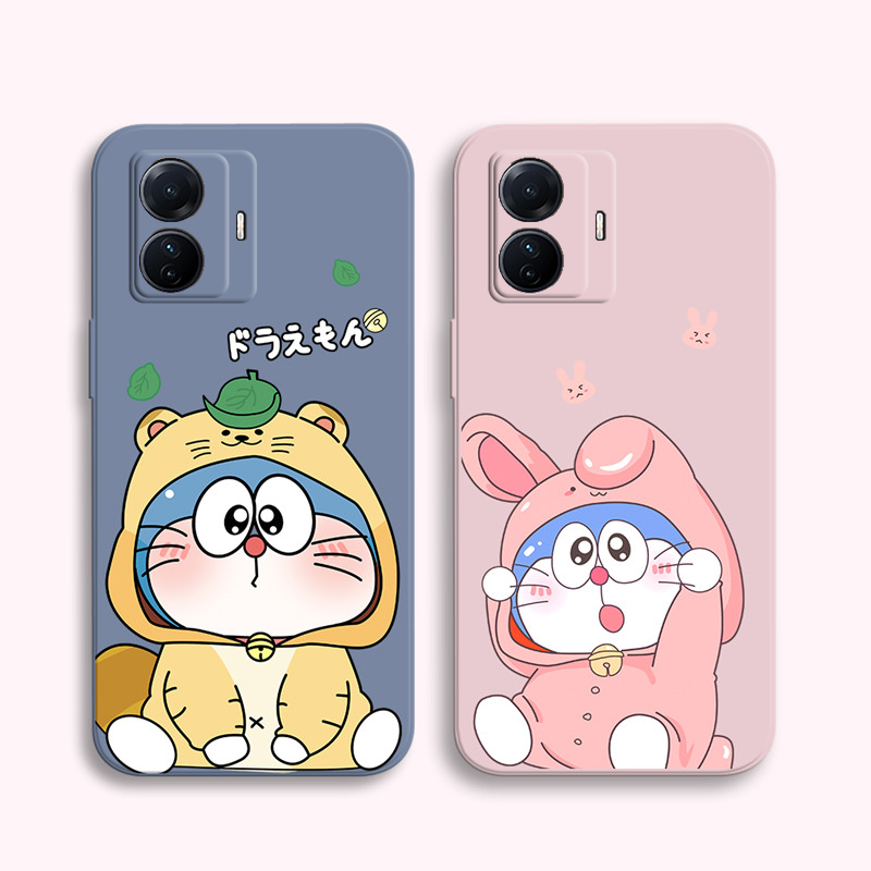 情侣款手机壳蓝胖子男女