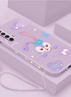 可爱头像星黛露oppoRealmex50手机壳女款真我x50pro液态硅胶realmex7软挂绳x7pro全包镜头卡通防摔保护套超薄