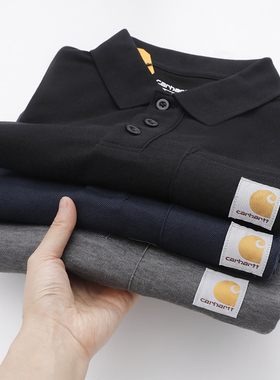 美版正品Carhartt卡哈特K570休闲男士短袖POLO衫百搭上衣潮106685