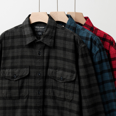 FILSON经典阿拉斯加法兰绒衬衫