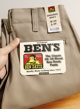 美版正品 Ben Davis美式街头工装裤男士潮流滑板裤宽松直筒休闲裤