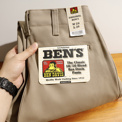BenDavis美式街头重磅工装裤男